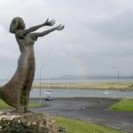 image of a statue n Rosses Point, Sligo, Ireland